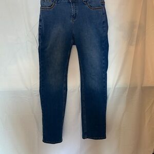 Classic Blue Straight Leg Women's Jeans